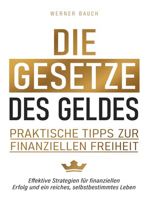 cover image of Die Gesetze des Geldes